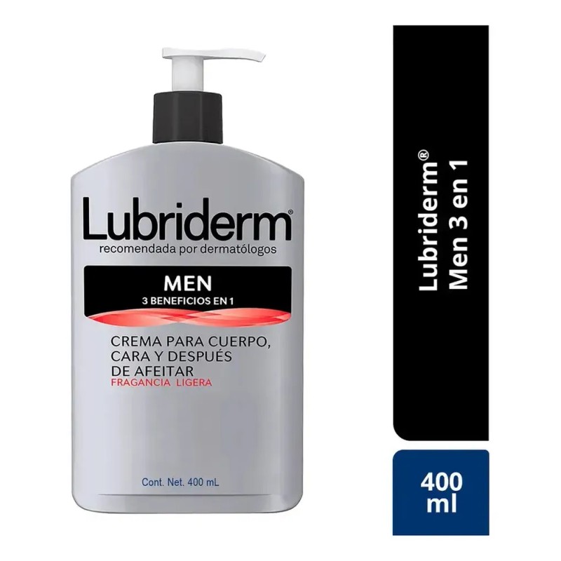 Crema Corporal Men 400 ml Lubriderm®