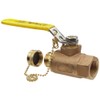 Apollo 70-100-HC Series Bronze Ball Valve, Two Piece, Inline, Lever,