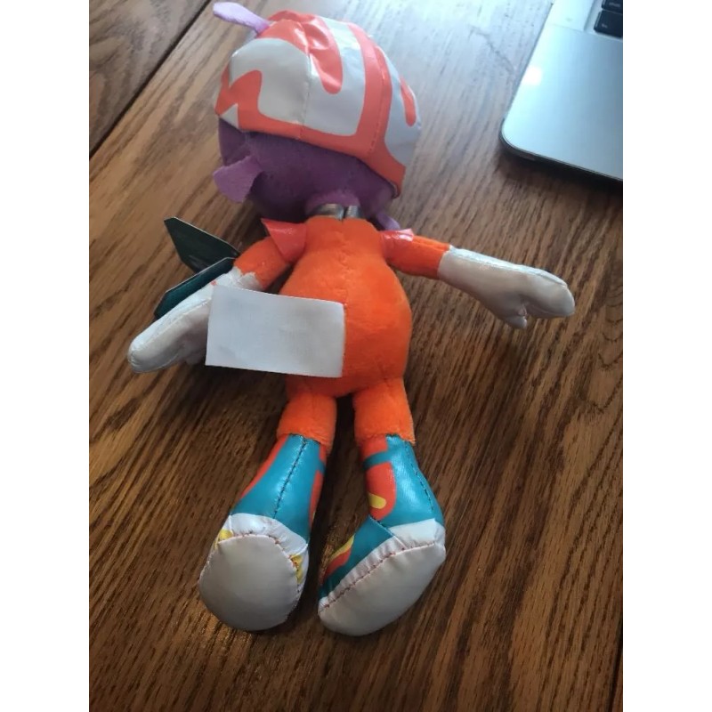 Action FLOOGALS FLEEKER Orange/Purple Plush-Brand New-SHIPS N 24 HOURS
