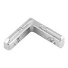 10pcs T Slot Aluminum Profile Carbon Steel L-Shape Brackets 90
