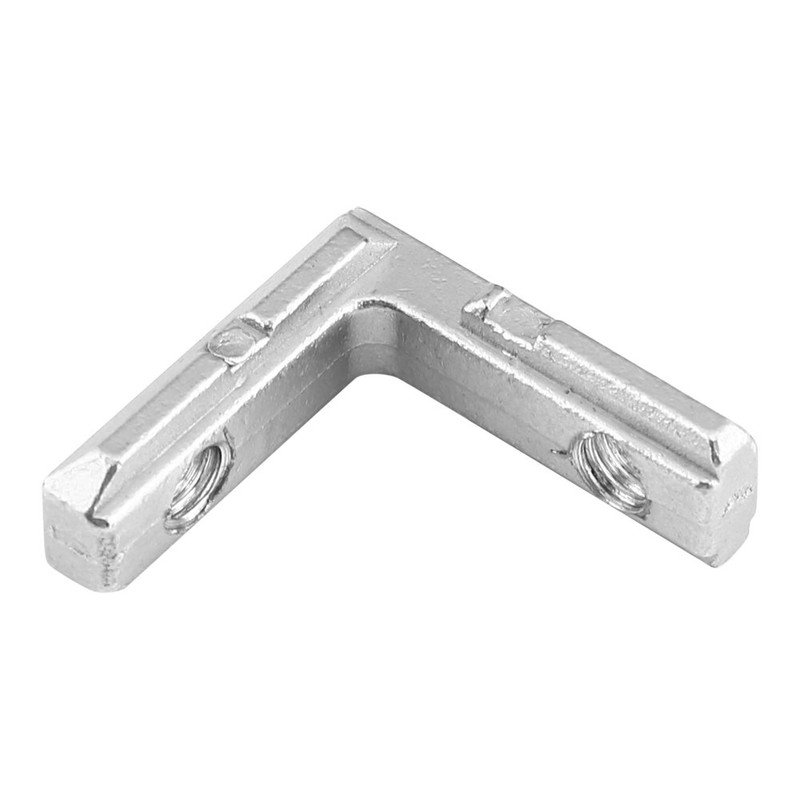 10pcs T Slot Aluminum Profile Carbon Steel L-Shape Brackets 90