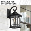 Emliviar Outdoor Wall Lights for House, 1-Light Exterior Wall Sconce