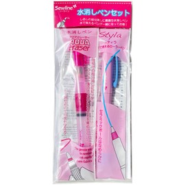Sewline MFAB50066 Sawline Eraser Pen & Water Disappearing Pen Set