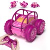 MaxTronic Direct Charging Remote Control Car for Girls, Amphibious RC