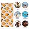 XSMEI Oranges Pattern Beach Towel Extra Large 36" x 72",