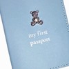 Widdle Gifts First Passport Cover Luggage Tag Set - Blue