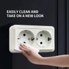 Wall Socket Surface Mount Wall Sockets Set Indoor Wall Sockets