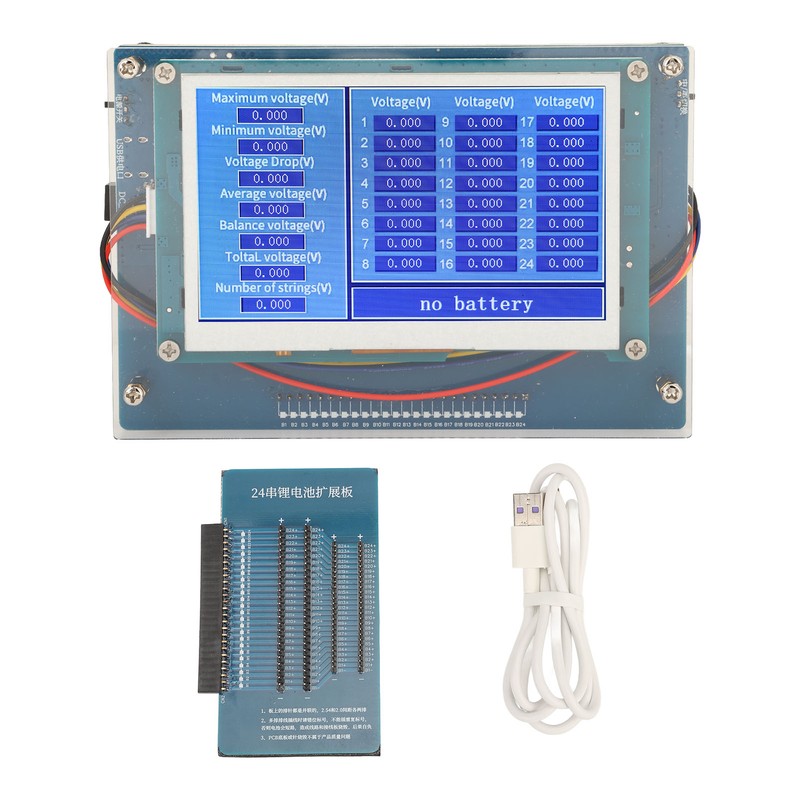 1 to 24 String Battery Voltage Tester Accurate Measurement Smart