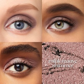 Julep Eyeshadow 101 Cream-to-Powder Waterproof Shadow Stick – Mink Mauve Shimmer – Long-Lasting, Crease-Proof, Muted Mauve Shimmer Eyeshadow with Built-in Smudger