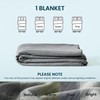 SLEEP ZONE Nanotex Cooling Blanket for Hot Sleepers, Double-Sided Cooling