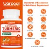 Uarcool Turmeric Curcumin Supplement 2400mg, with Black Pepper Extract for