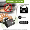 ISOTRONIC ISOTRONIC 3in1 Marderabwehr Blitz | mit Hochspannung, Blitzlichtfunktion, Hochfrequenz