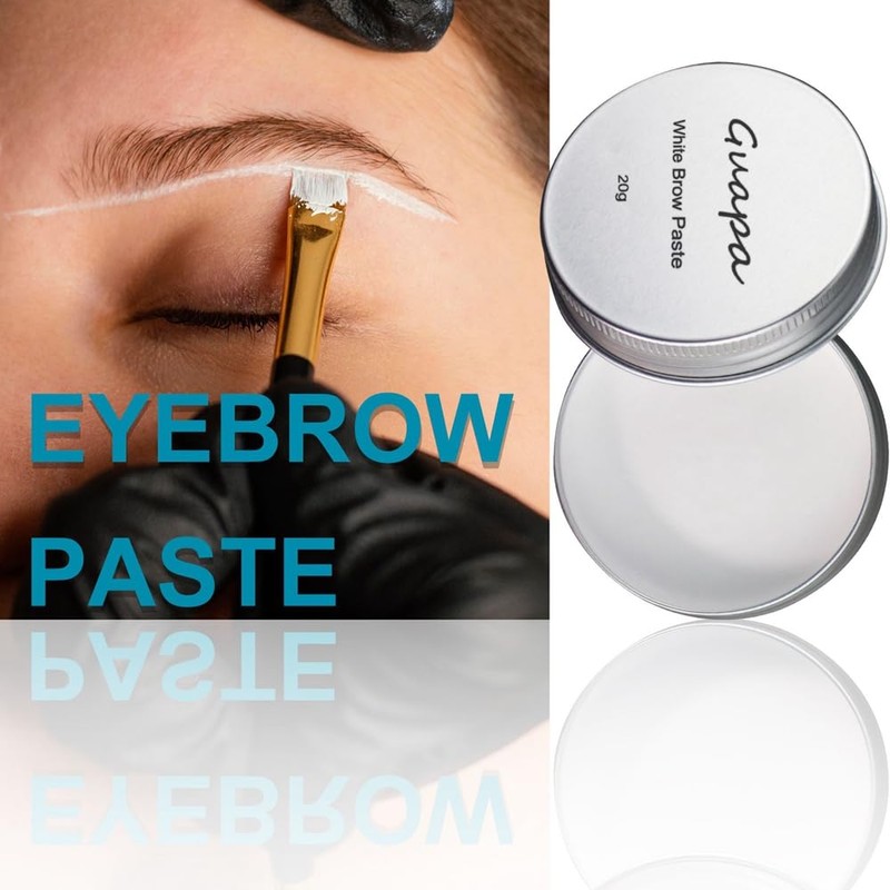 0.7oz Highly Pigmented White Mapping Paste Microblading Eyebrows Shape Mark