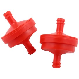 Molloparts 298090S 1/4 Fuel Line 394358S Fuel Filter 5098K Compatible with B & S BS Lawn Mowers, Replaces 298090 394358 AM38708 56-6360