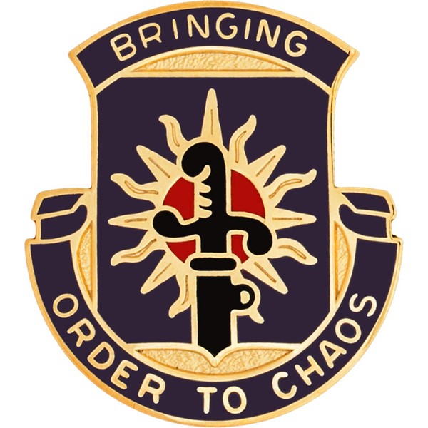 432nd Civil Affairs Bn Unit Crest (Bringing Order To Chaos)