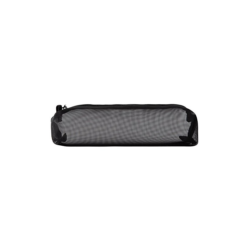 Muji Nylon Mesh Pen Case Square Black