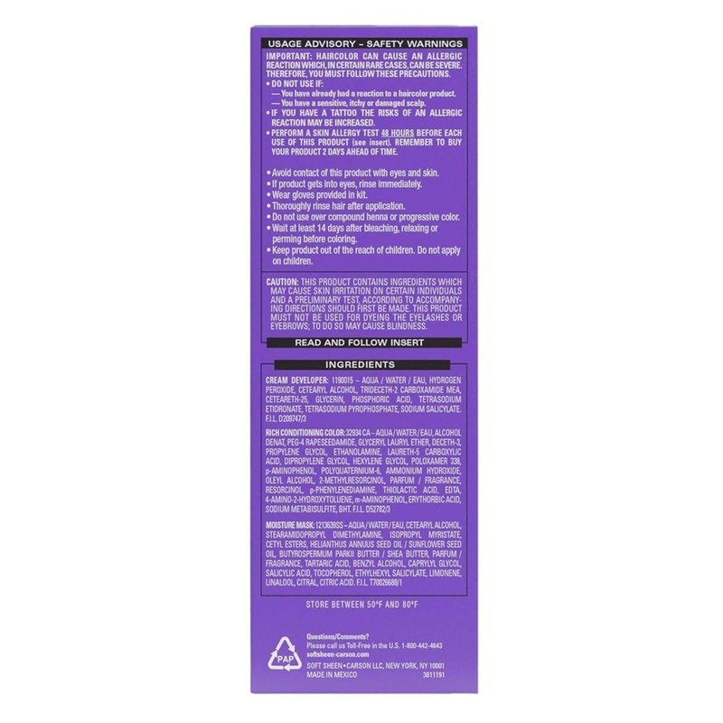 Dark & Lovely Color #386 Brown Sugar (Pack of 3)