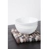 myfelt Néla Felt Ball Square Trivet, Virgin wool, nature, 20