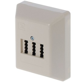 Rutenbeck TAE 2x6/6 NFF AP telephone junction box