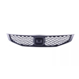 Perfit Liner Textured Black Grille Assembly Replacement Fit 09-11 Honda Civic 2 Door Coupe