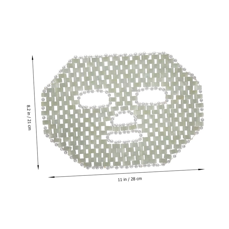 Outanaya Jade Cooling Mask for Face and Eyes Soothing Jade