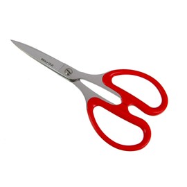 Marucho Industrial Catalog Gift Multi, Total Length: 7.5 inches (190 mm), Blade Length: 2.8 inches (70 mm), Weight: Approx. 2.3 oz (66 g), Color: Red, Kitchen Scissors, Chef Cloth Pro S IT20232