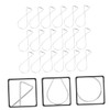WHAMVOX Steel Wire Spring Ceiling Hooks Drop Ceiling Hooks for