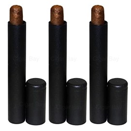 3X EWT Telescopic Airtight Cigar Travel Tube Humidor Crush Proof Upto 7.5" & 54 Ring