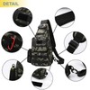 Tactical Shoulder Bag - 1000D Military Backpack Outdoor Daypack Chest