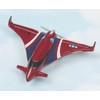 Hot Wings Planes Wings X-114 Pusher with Connectible Runway Red