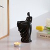 Figures Candle Holder Handmade Literary Female Form Stable Base Realistic