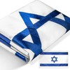 Anley EverStrong Series Israel Flag 3x5 Foot Heavy Duty Nylon