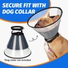 Dog Cone Collar with Soft Liner to Stop Licking, Elizabeth