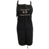 KNBC Graphics Black Embroidered Apron Tailgate Crewchief with Flags