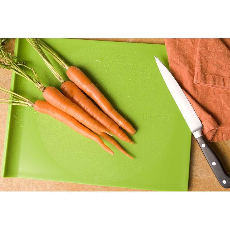 Preserve Cutting Board made from 100% Recycled #5 plastic, BPA
