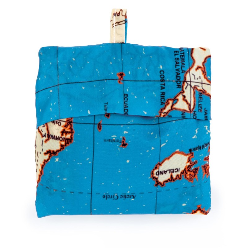 Kikkerland Around The World Travel Bags, Set of 4