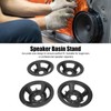4pcs Speaker Basin Stand Reverse Subwoofer Basin Bracket Repair Parts