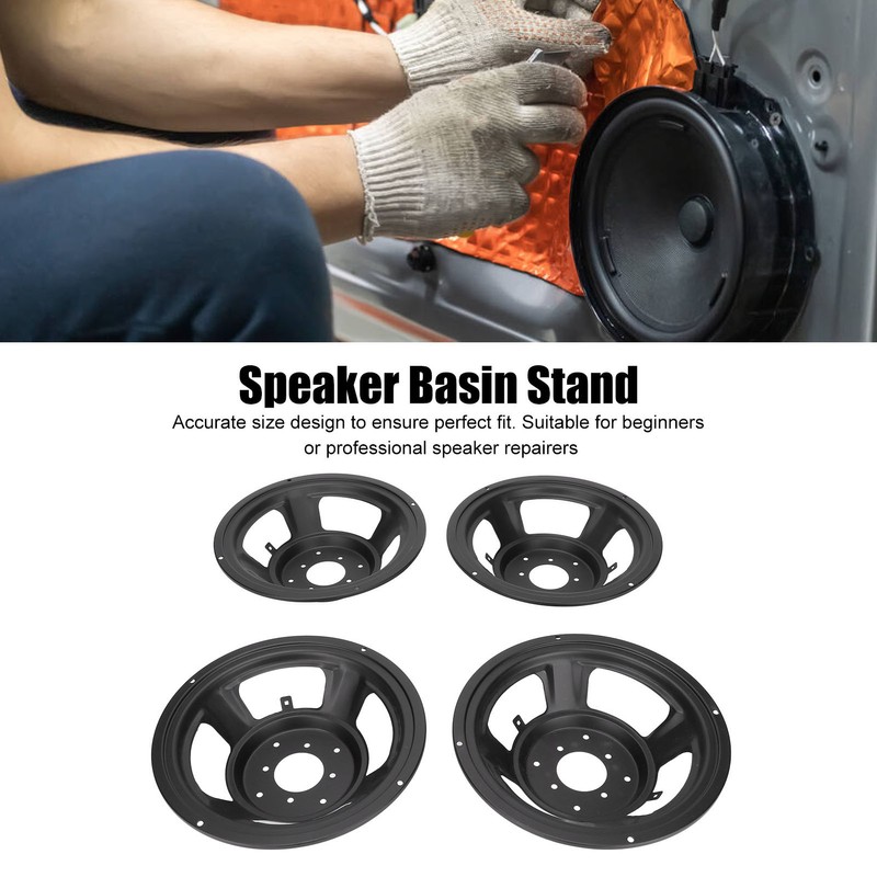4pcs Speaker Basin Stand Reverse Subwoofer Basin Bracket Repair Parts