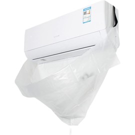 AC Waterproof Cleaning Cover Dust Washing Clean Protector Bib Bag wall mounted Air Conditioner Wash Hood with Water Pipe Split Air Conditioning System Cleaning Tools