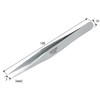 Hozan P-880 Tweezers, Total Length: 4.7 inches (120 mm), Straight