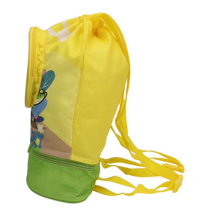 Funny Cute Cartoon Drawstring Backpack Bag Portable Kids Sports Backpack