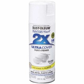 RUSTOLEUM NEW 6 PK RUSTOLEUM PAINTER'S TOUCH WHITE PRIMER SPRAY PAINT 253704 FREE SHIPPING