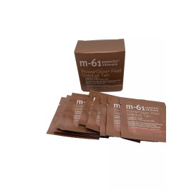 M-61 Powerful Skincare PowerGlow Peel Gradual Tan 10 Treatments /BNIB