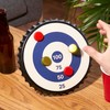 True Bullseye Magnetic Bottle Cap Target, Built-In Kickstand Tabletop Drinking