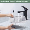 GFWARE Marble Bathroom Countertop Organizer - Detachable 7 Slots Kids