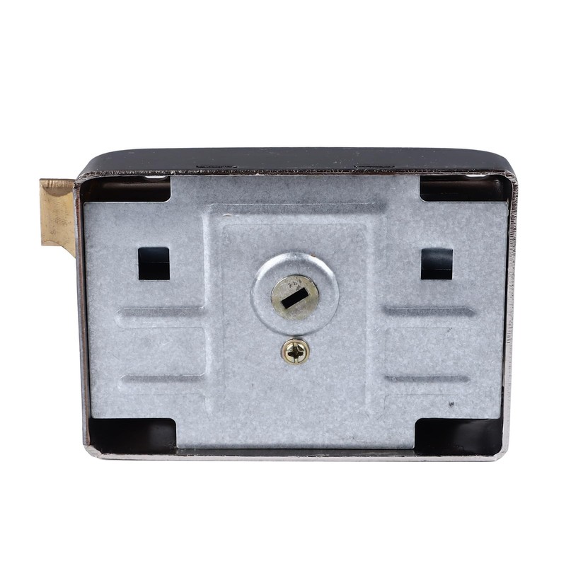Front Door Lock With Key, Steel Copper Rim Lock for