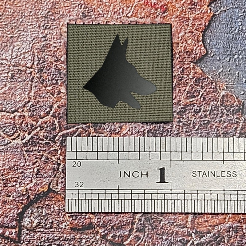 Mini Belgian Malinois K9 Dog Tiny Patch [Ranger Green,Black]