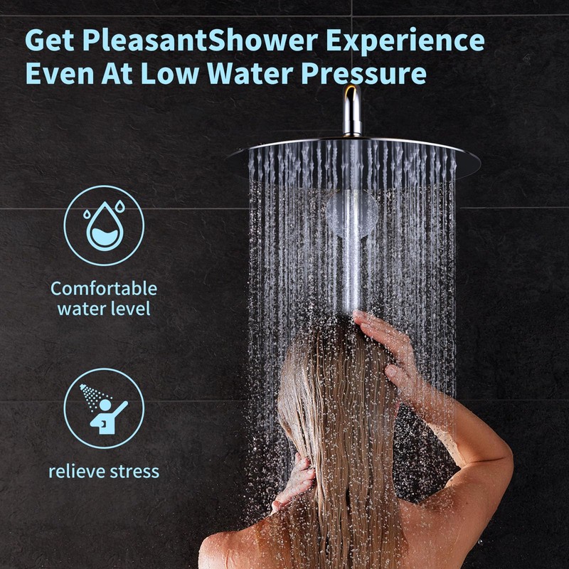 Shower Head Rain Shower 8 Inch Round Rain Shower Head