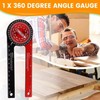 360° Mitre Saw Protractor Precision Angle Finder for Coving/Cornice/Woodwork/DIY for