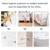 KIPERLINE Seguridad Puertas Niños 6pcs, Cierre Seguridad Cajones Bebe Protector